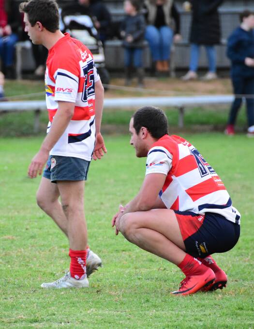 The Cowra Eagles have plenty of cause for optimism despite last week's loss to Bathurst, club captain Conor Lamond says. Photo: Ben Rodin