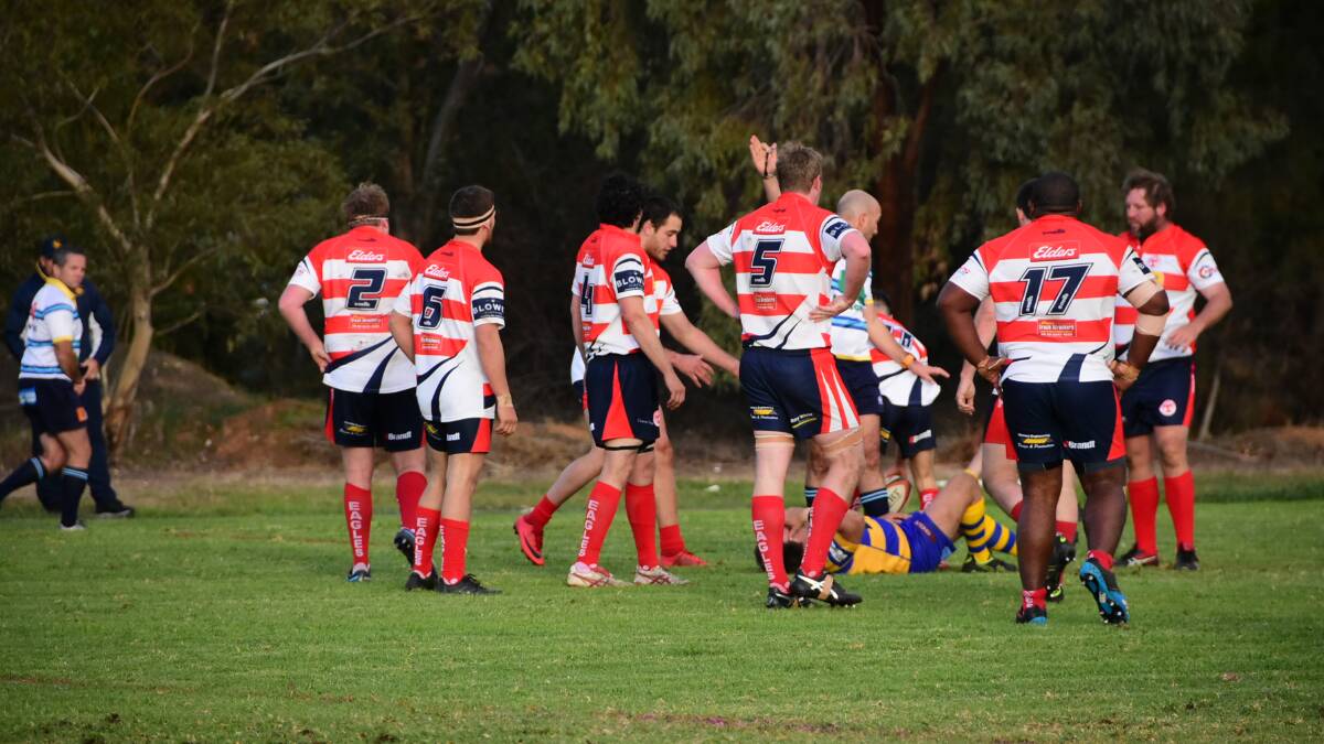 The Eagles came agonisingly close to a big scalp on the weekend. Photo: Ben Rodin