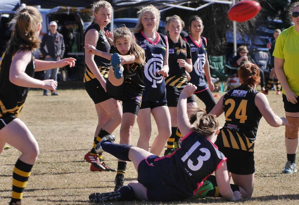 The Cowra Blues' women's team will take to the field for their first game of the year this Saturday. 