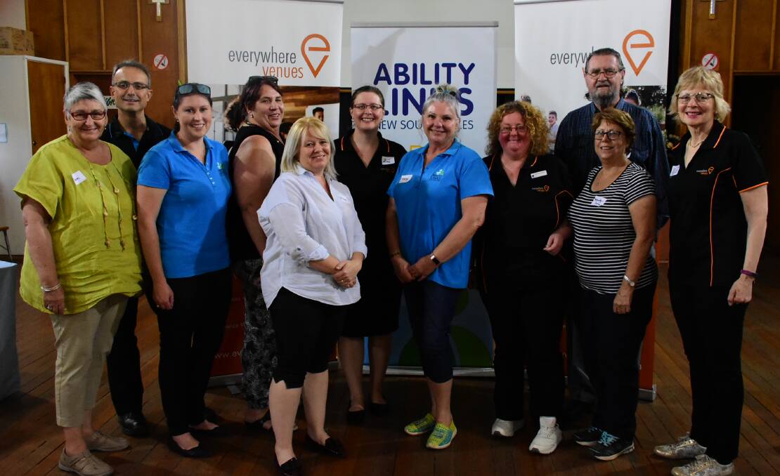 Business and service providers gathered at Wesley Church last Wednesday to take part in the 'Access at a Glance' launch in Cowra. Photo: Ben Rodin