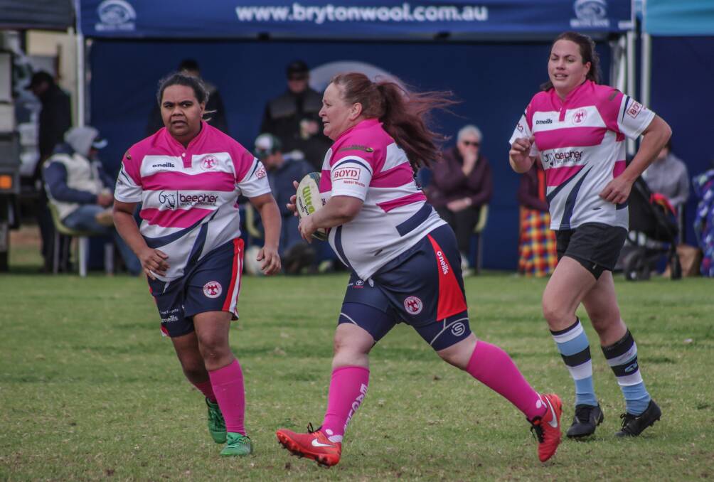 The combined Cowra-Canowindra team had their first game in several weeks down at Cootamundra on the weekend, losing 41-17. Photo: Robin Dale