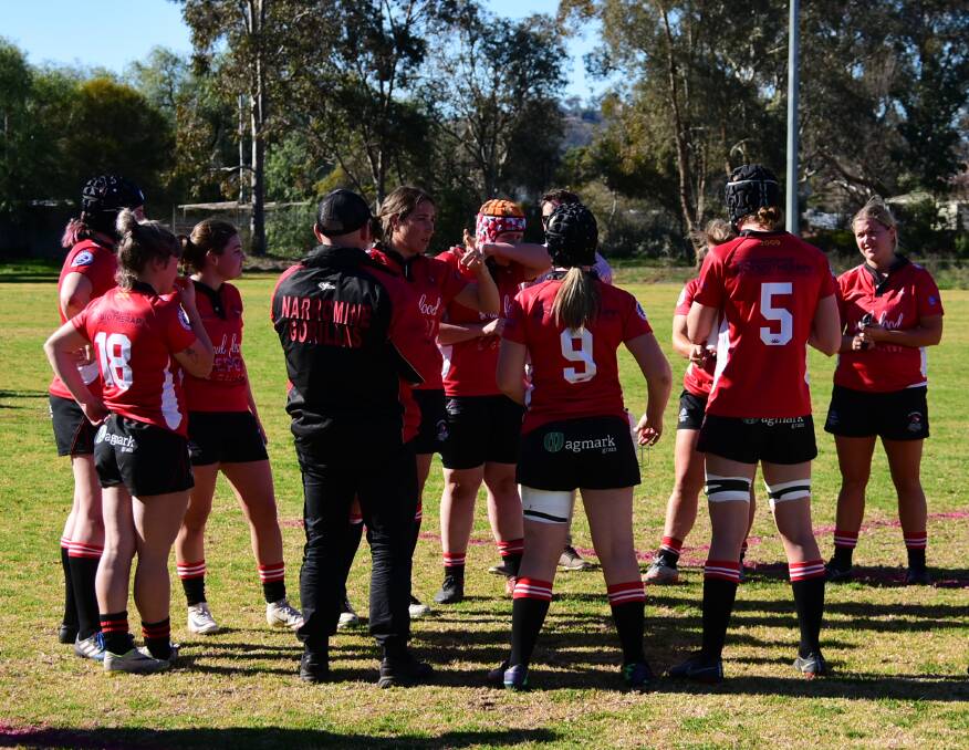 The Narromine Gorillas had a 97 point win against Cowra-Canowindra this weekend and would be potential beneficiaries of a top eight finals system. Photo: Ben Rodin