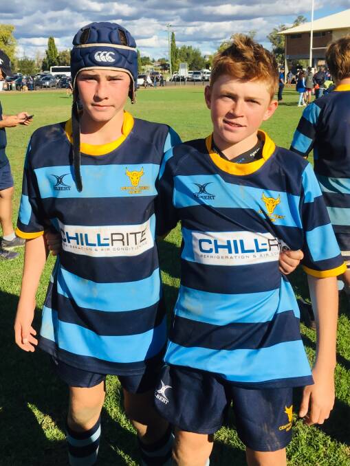 Three Cowra kids will don the Blue Bulls jersey for rep Union matches in the Under 13s and 14s this weekend. 