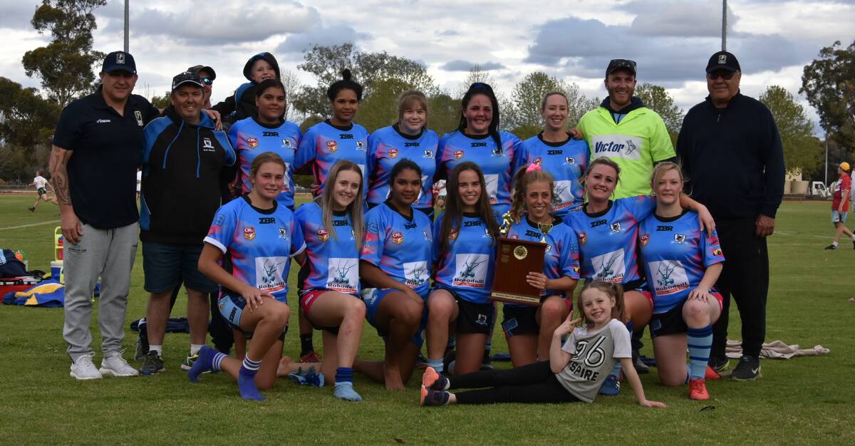 The Cargo Blue Heelers took out the women's league tag Memorial Challenge. Photo: Ben Rodin