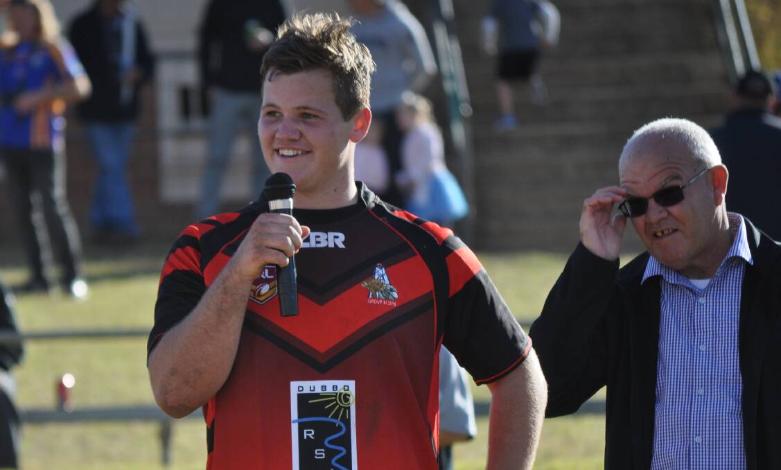 STAR: Forbes and Group 11 prop Tom Phillips won the under-18 MVP.