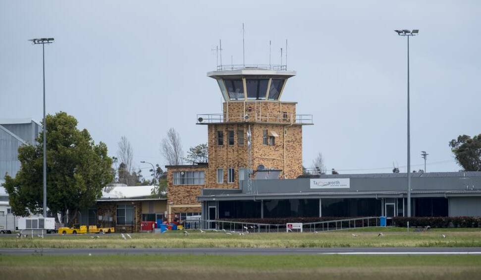 Terra firma: The much-talked about Tamworth Airport.