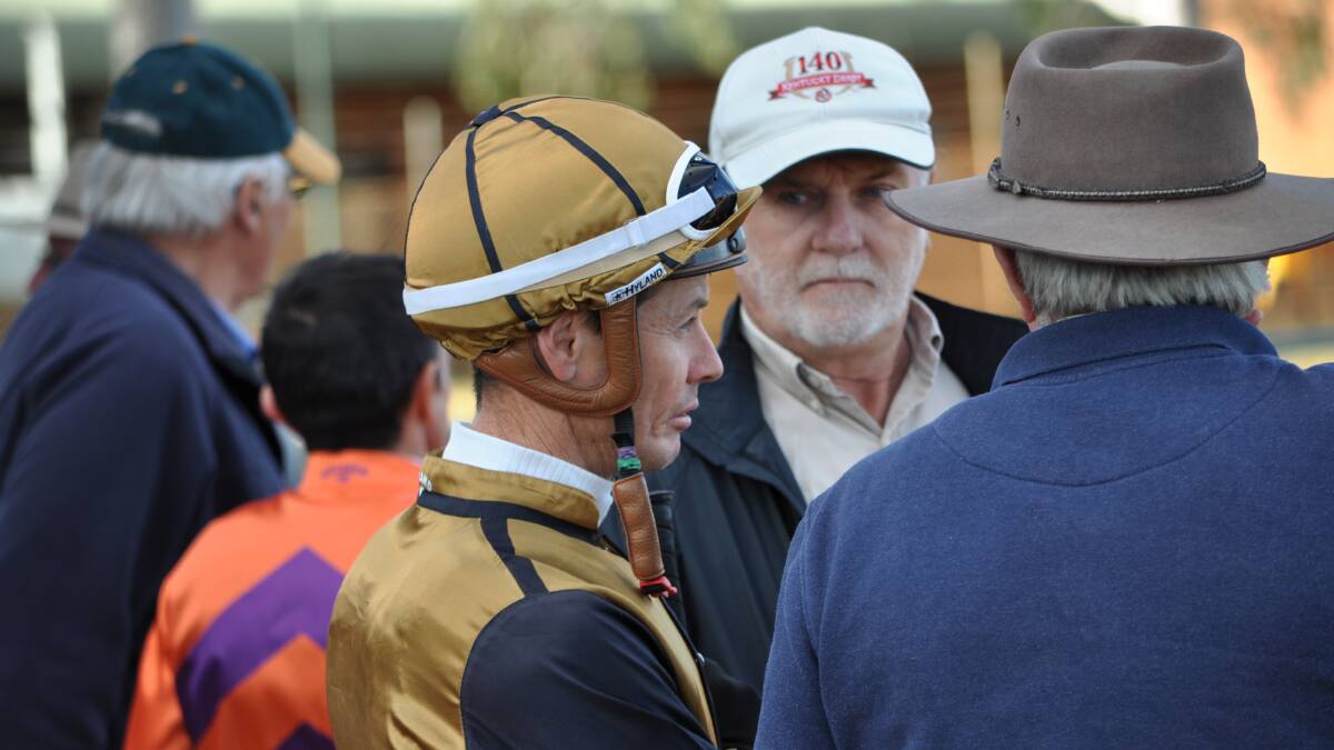 WINNING HOPE: Mathew Cahill has a full book of rides at Cowra on Saturday. Photo: BEN WALKER