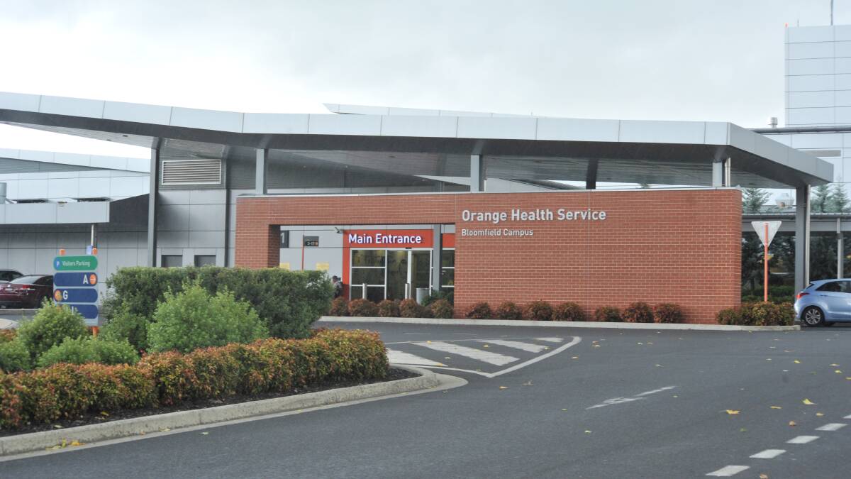 Orange Hospital located on the Bloomfield campus where a health worker was robbed on her way into work. File picture