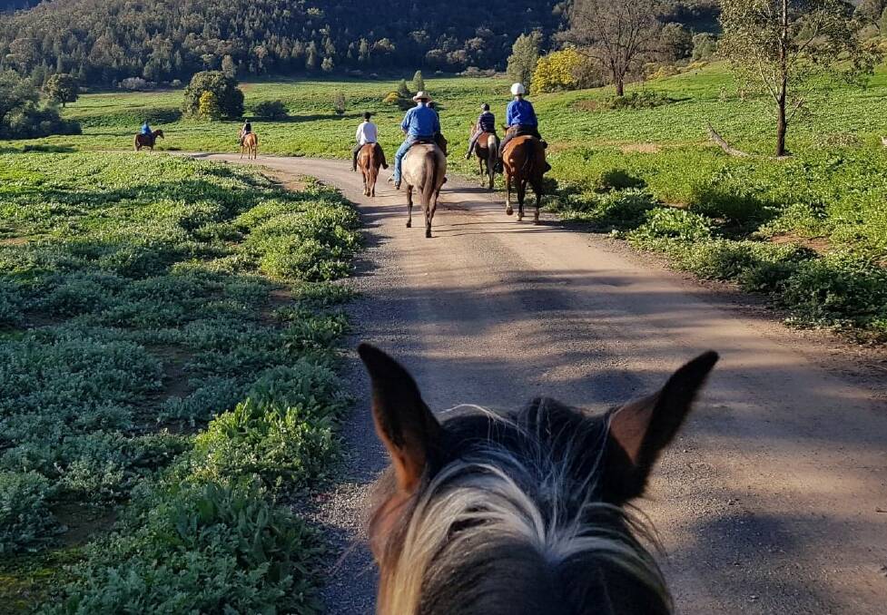 Cowra Trail Horse club members managed to get in a great weekend of riding and camping in the Nangar National Park, near Eugowra