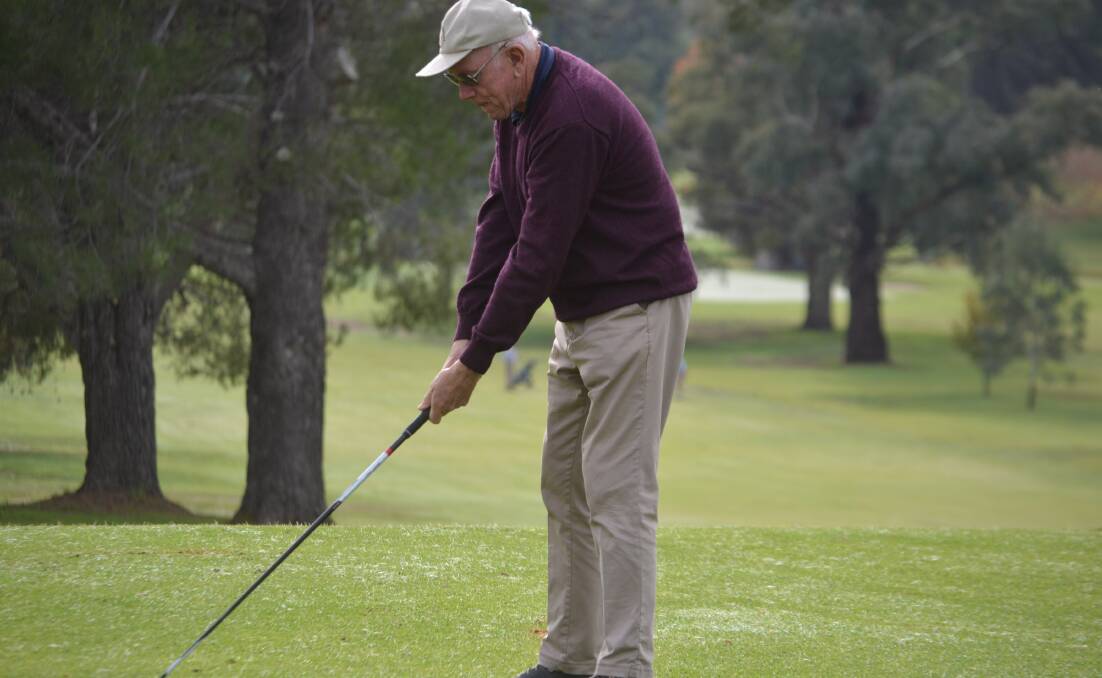 Veterans stableford runner up Terry Winwood-Smith went on to win golf professional Tom Perfect's 18 hole stableford competition on Thursday.