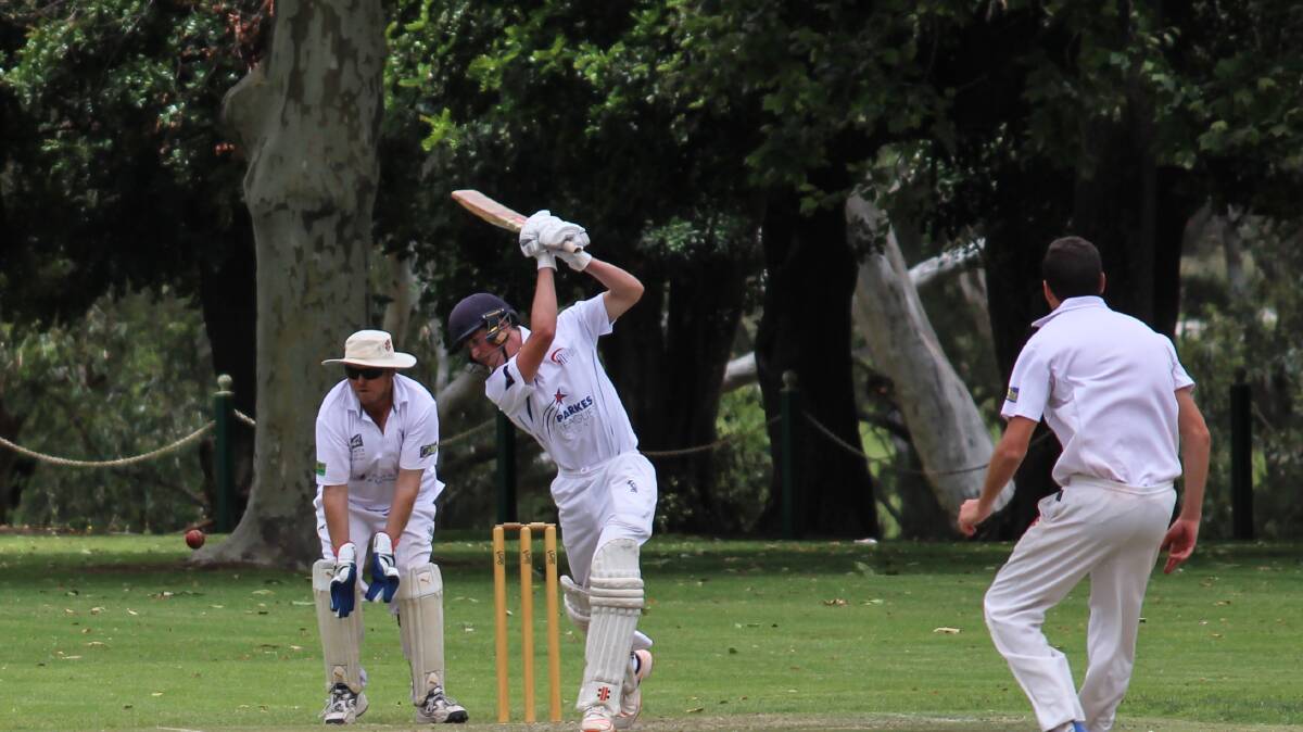 Parkes comfortably won against Cowra in the end, hitting 9/178 before bowling Cowra out for 121. Photo: Robin Dale.