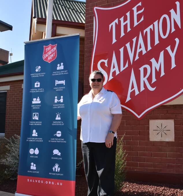 Major Cathryn Williamson is looking for volunteers to assist with this year's Red Shield Appeal.