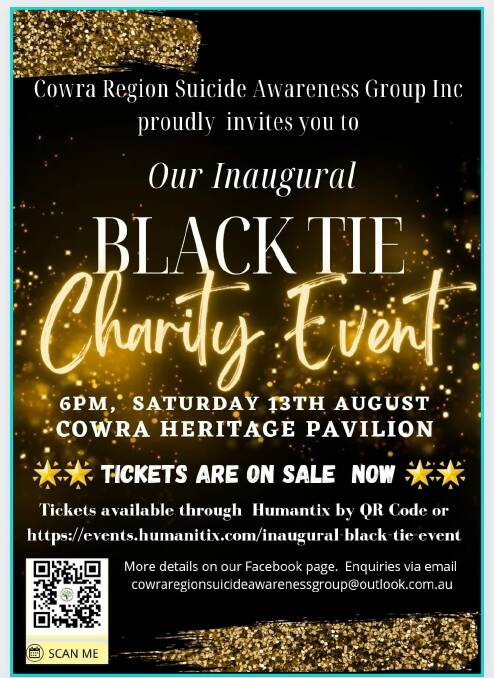 Black tie charity event