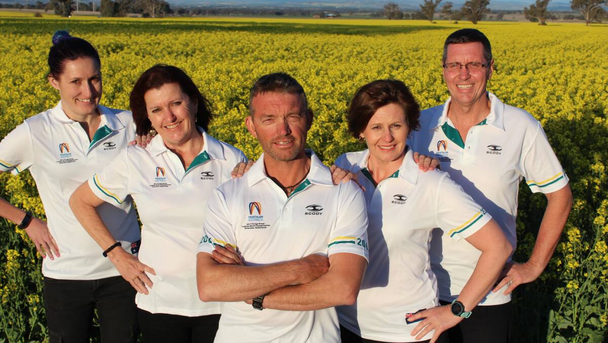Sarah Armstrong, Jane Ryder, Dave Porter, Trish Foxall and Andrew Fisher are jetting off to Europe this week for the ITU World Triathlon Championships in the Netherlands.