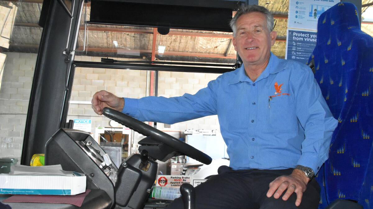 Cowra Bus manager Pat Charnock is looking forward to offering a service to Cowra Shire villages starting from next week.