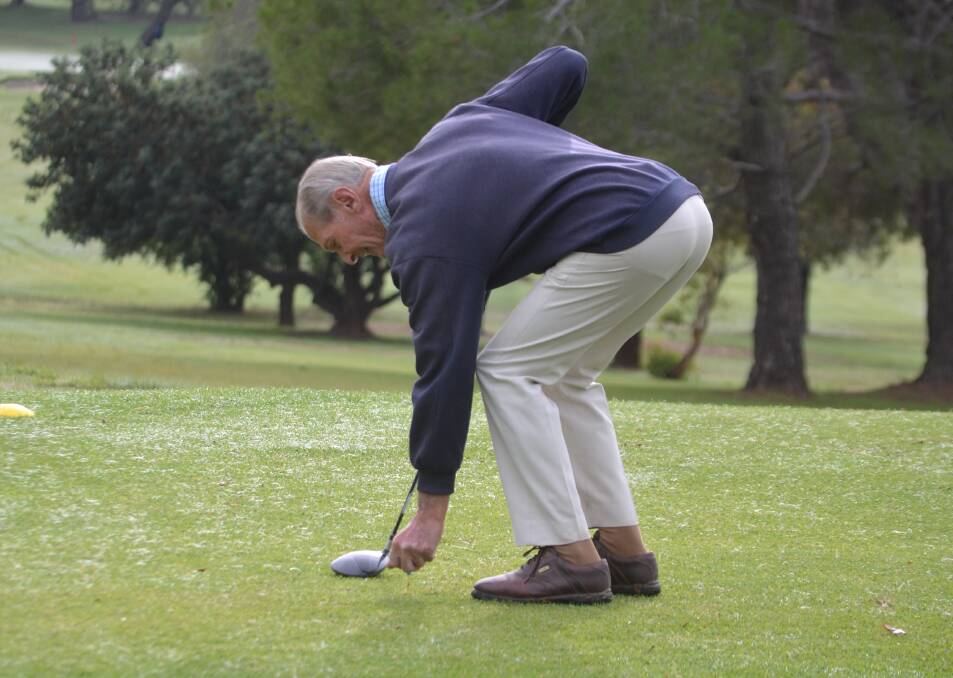Tim Wood was last week's Cowra Veterans Golf competition winner with 20 points.