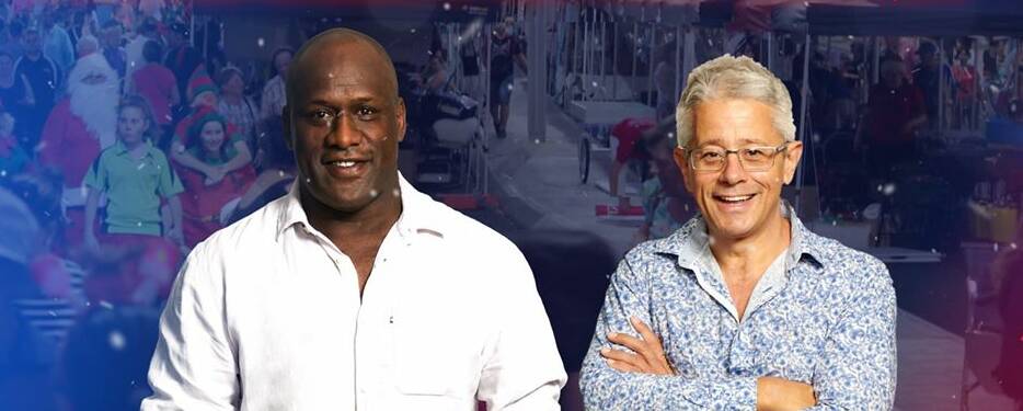 Wendell Sailor is teaming up with Triple M Sydney commentator Anthony Maroon as master of ceremonies at Cowra's Christmas Street Festival on December 6.