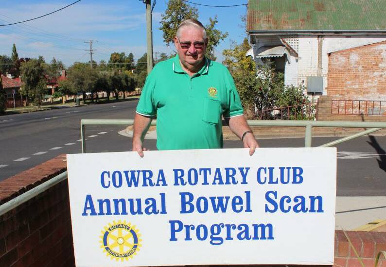 Cowra Rotarian Lyal Amos has been the driver of the program in Cowra for many years.