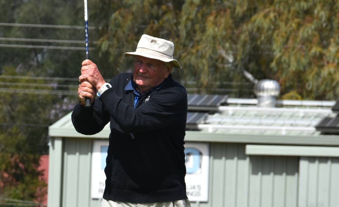 Thursday's veterans golf nine hole stableford winner Alan Luff. File photo.