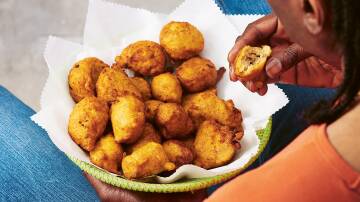Banana fritters. Picture: Supplied