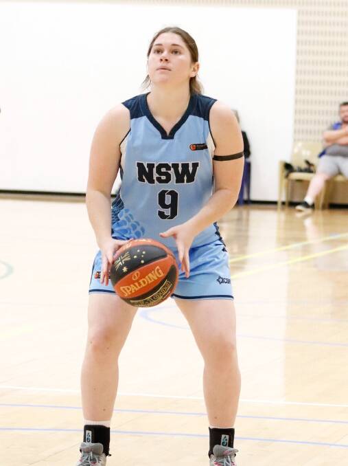 BIG MOVE: Matilda Flood has been signed to New York's Fordham College where she'll play division one NCAA basketball. Photo: BASKETBALL NSW