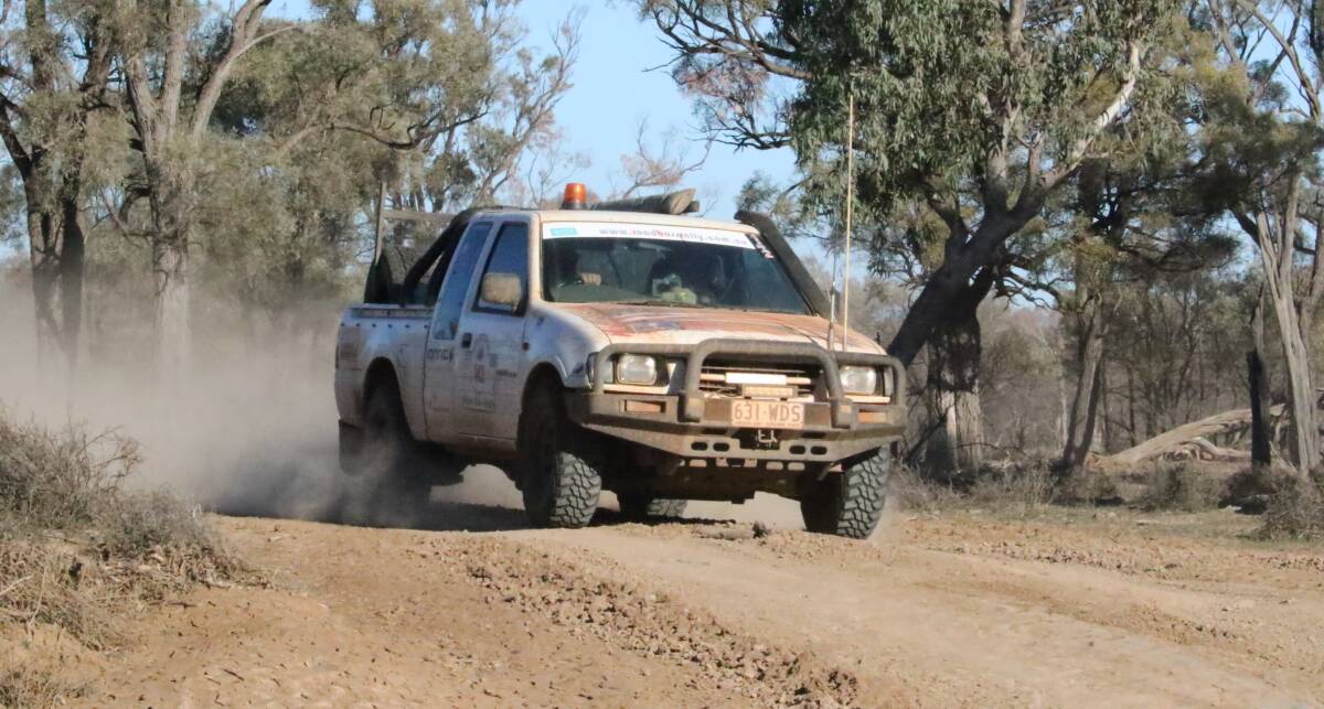  Cowra participant Mick Seers and the Road Boss Rally route.