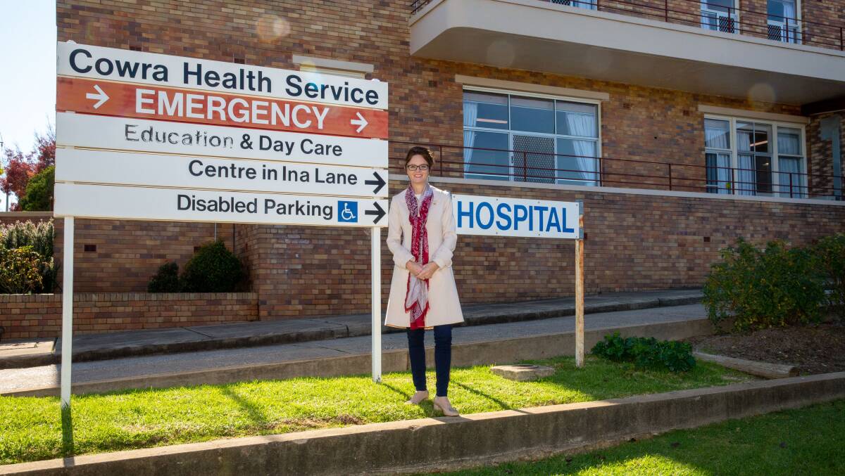 Member for Cootamundra, Steph Cooke has welcomed $500,000 in funding for the planning stage of the Cowra Hospital redevelopment. Photo supplied. 