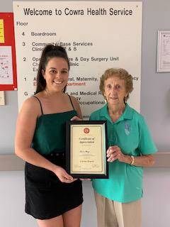Generous donation from former Cowra student