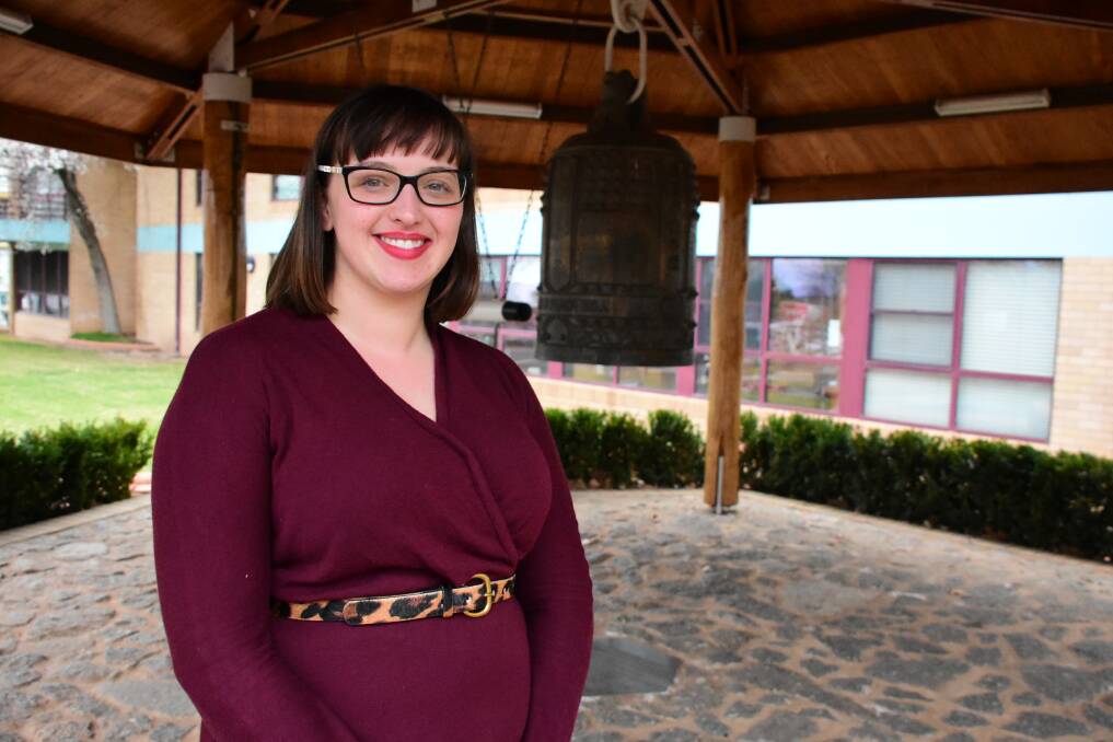 Candidate Erin Watt says she hopes to see more diversity on council, as well taking steps to revitalise Cowra. Photo: Kelsey Sutor