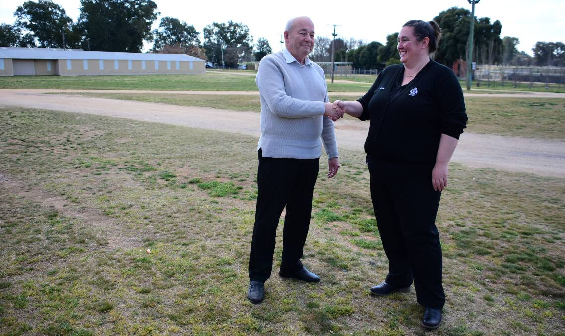 Graham Eddy is the new secretary of the Cowra Show Society, taking over the role from Christie Anderson, who has held the position for the past five years. 