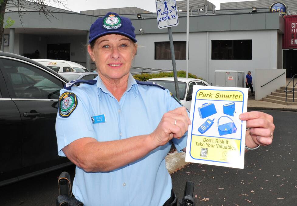 Crime Prevention Officer with Chifley Police District, Senior Constable Sue Rose. Photo: Western Advocate 