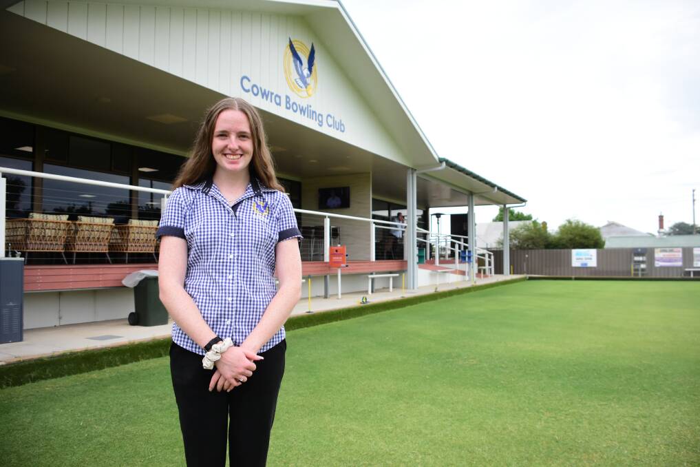 Cowra Bowling Club Functions Manager, Ellie Garlick. 