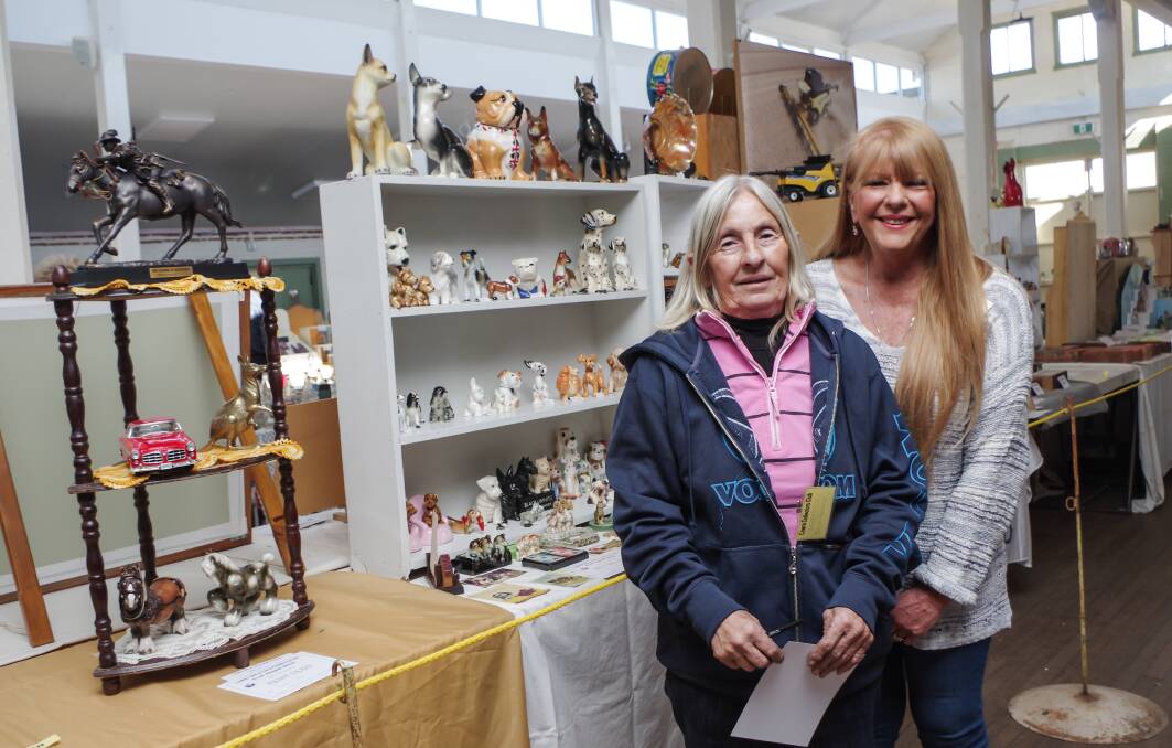 Jane Parsons and Kerry Barnsley at the 2019 Fair. Photo: Robin Dale 