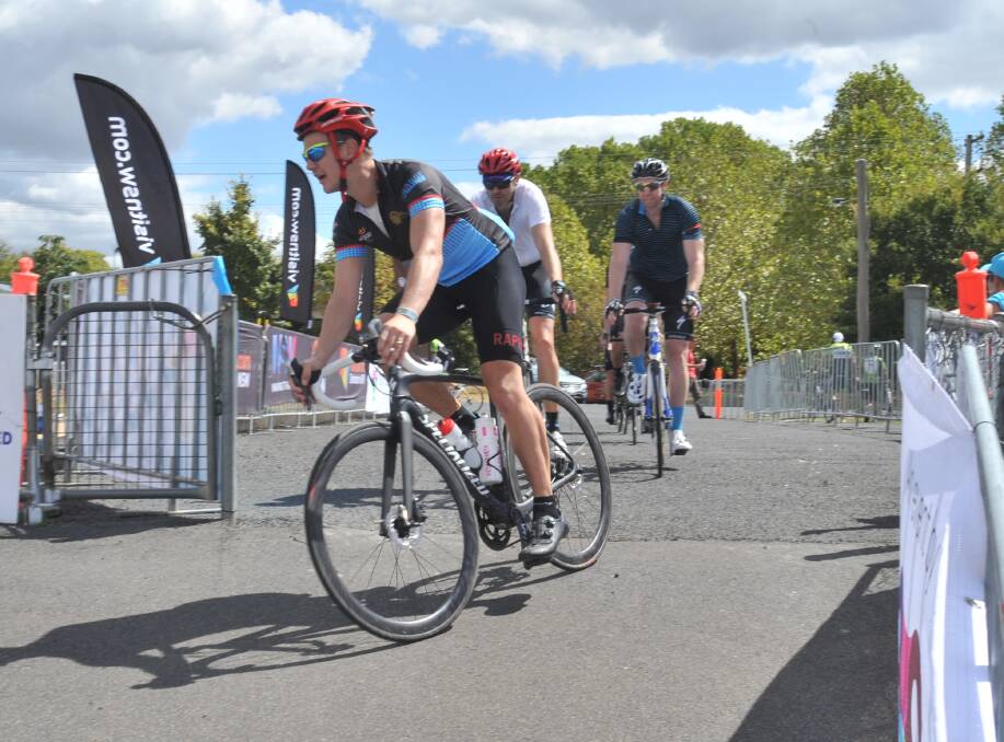 Thousands of riders will take part in this year's Newcrest Orange Challenge. Photo: JUDE KEOGH