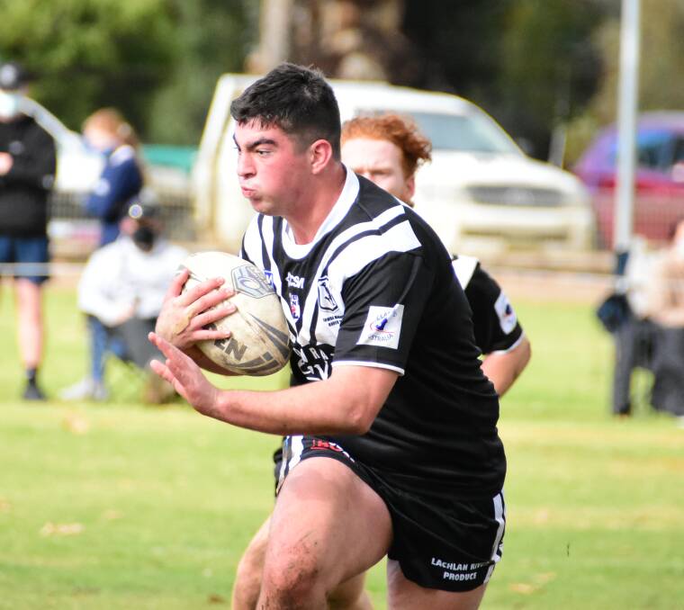 Cowra's Bill Statham has been selected for the Penrith Panthers' SG Ball train on squad for 2022. File photo. 