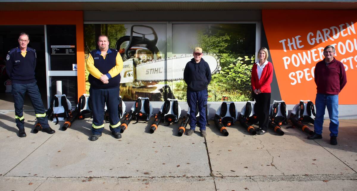 Rural Fire Service brigades blown away by generous donation