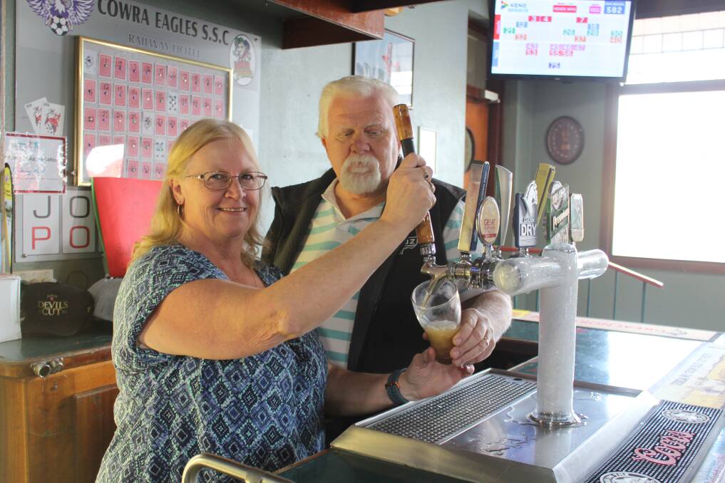 Lyn and Chris Ritter are hoping to top the $3000 they raised last Friday.