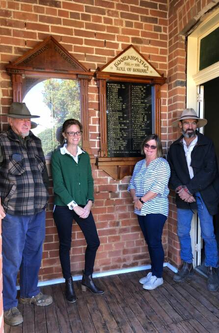 Les Sutherland, Member for Cootamundra, Steph Cooke, Jane Fisher and Terry D'Elboux
