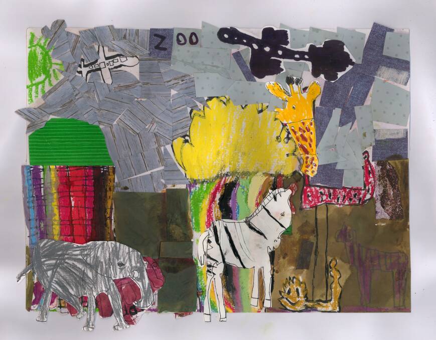 "Funny Zoo", created by Jaiden Ings (Year 1) from Binalong Public School, was one of 50 artworks in the  2018 Operation Art touring exhibition. 