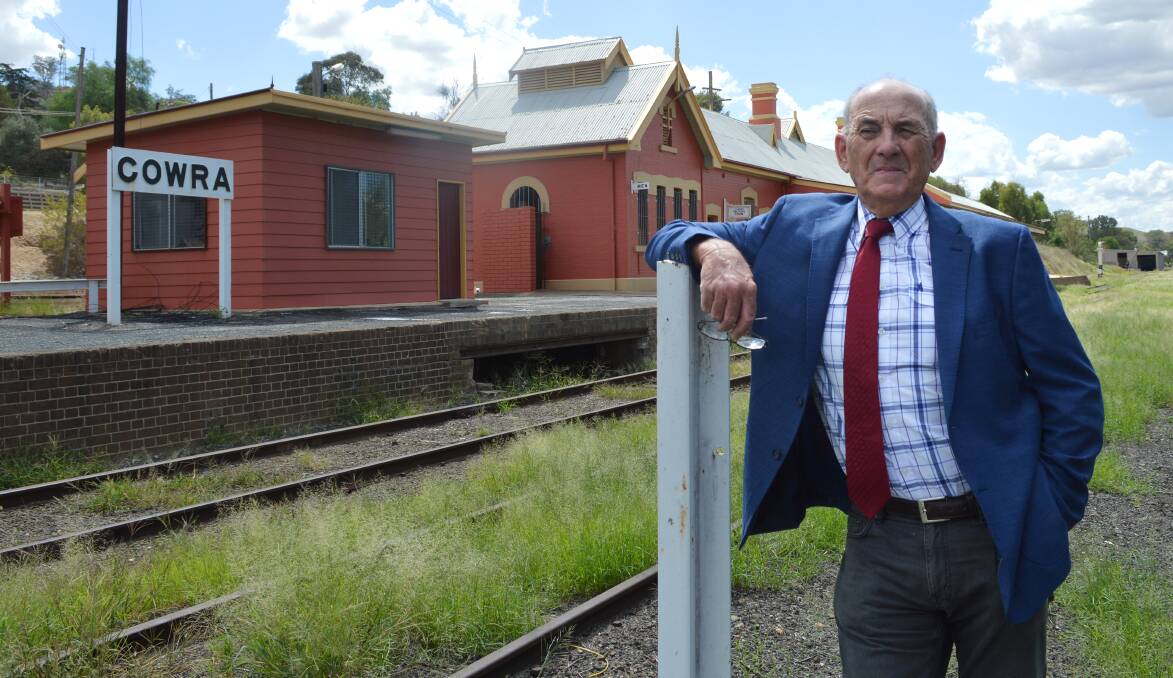 Cowra Mayor, Councillor Bill West on the Cowra section of the Blayney
to Demondrille line, is eager to hear from the NSW Government and Transport NSW.