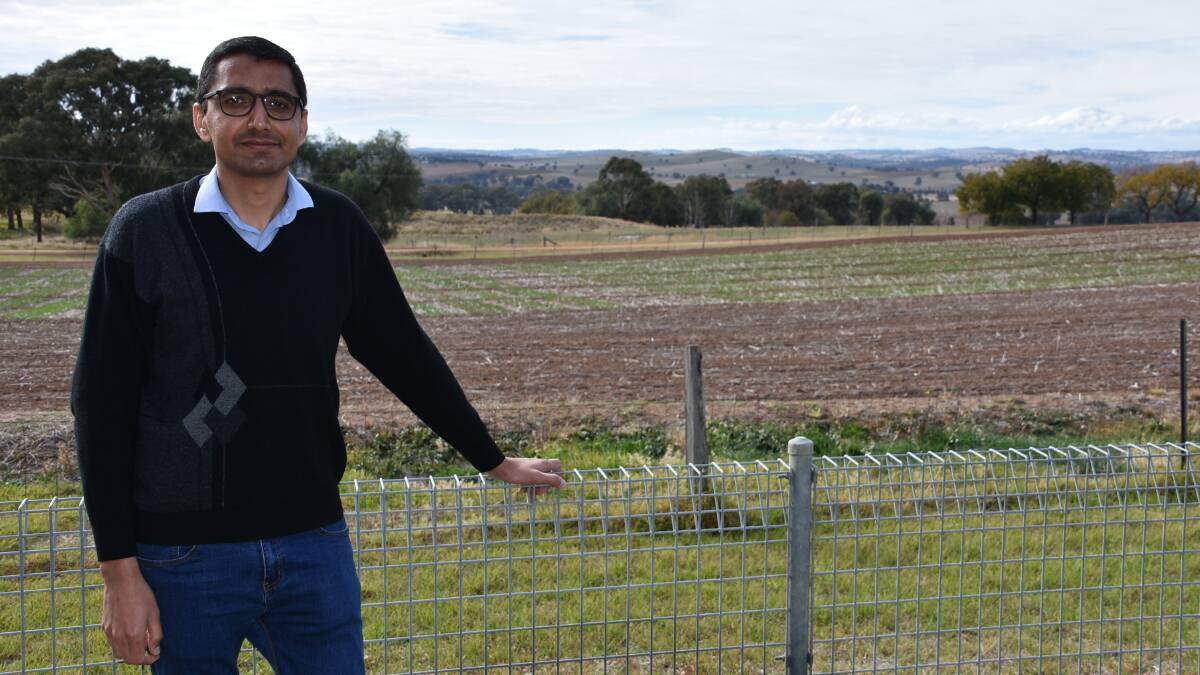 PhD candidate Muhammad Azher is based at the Cowra NSW DPI and is looking into Norwegian sheep meat and farming practices. 