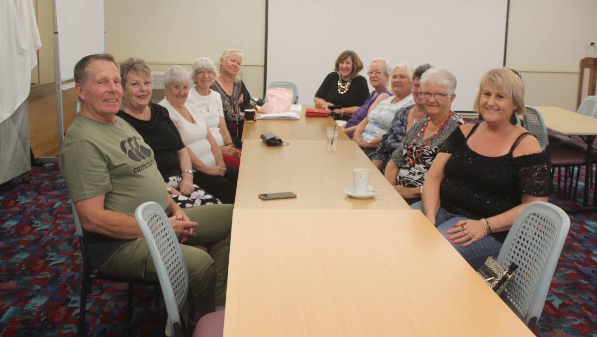 Members of the Cowra Arthritis Support Group at their first meeting in 2021. 