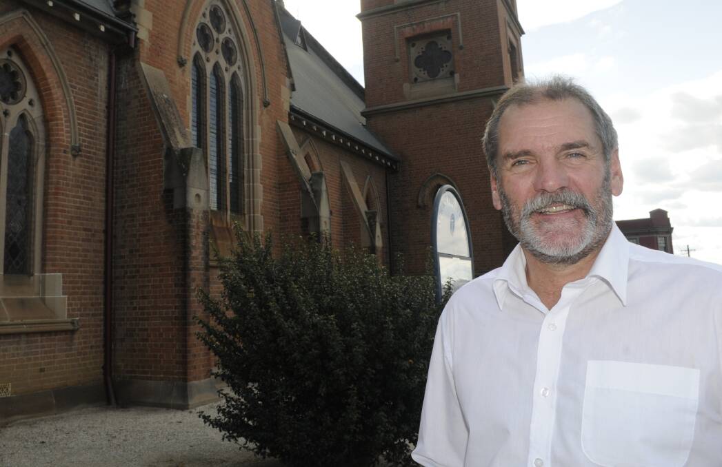 HOPE INSIDE: Working as the chaplain in a jail is incredibly rewarding, Minister Tim Abbey says. Photo: CHRIS SEABROOK 