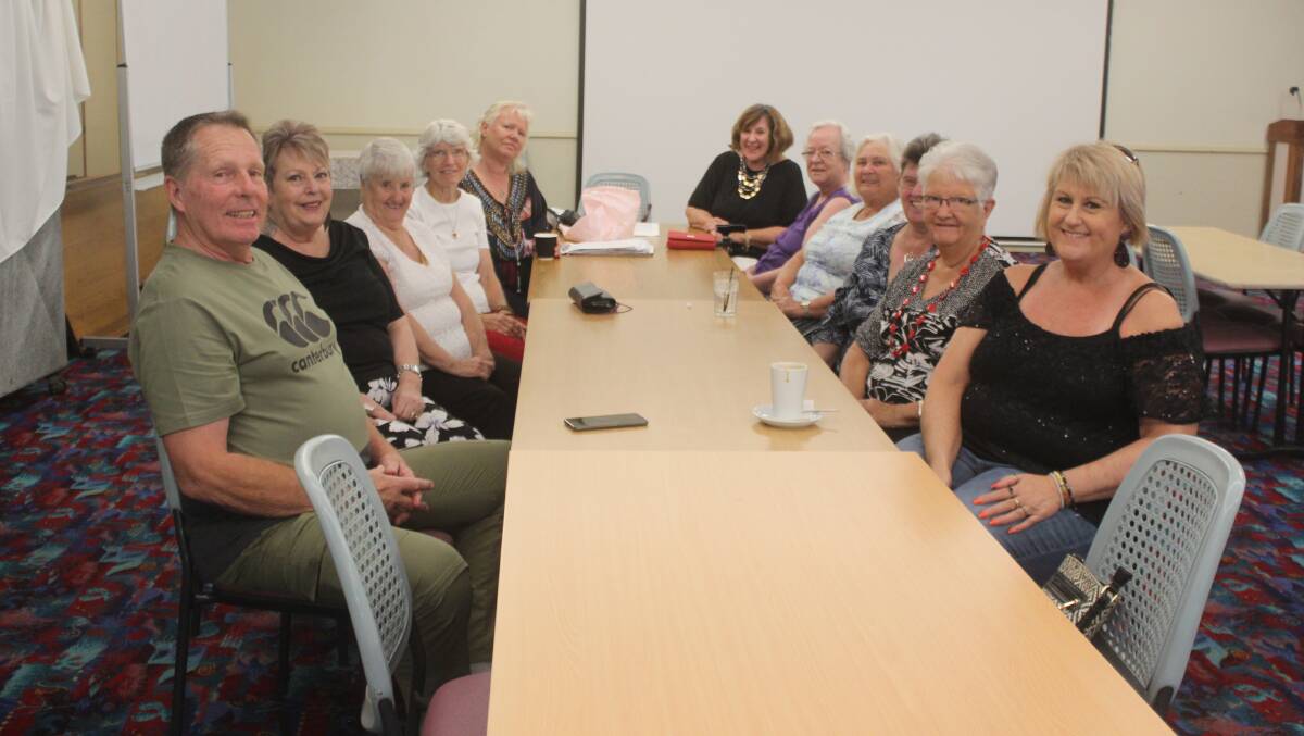 Members of the Cowra Arthritis Support Group at their first meeting in 2021. 