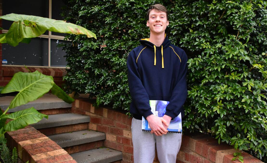 Year 12 student Finn Ryan says the end of his schooling hasn't been what he's expected. 