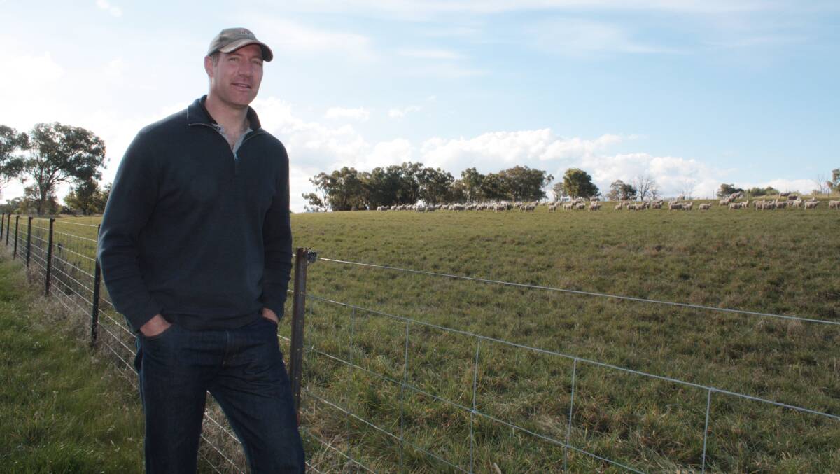 NSW DPI livestock research officer, Gordon Refshauge. 