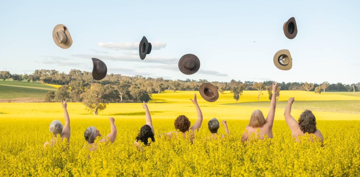 Members of the CWA South West Group have bared all for a fundraising calendar. Photo: Chontelle Perrin Photography