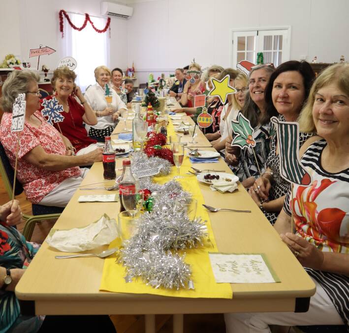 Members of the Woodstock CWA branch celebrated Christmas and their last meeting of the year with friends. 