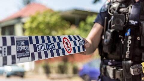 Queensland Police generic, crime scene, police tape