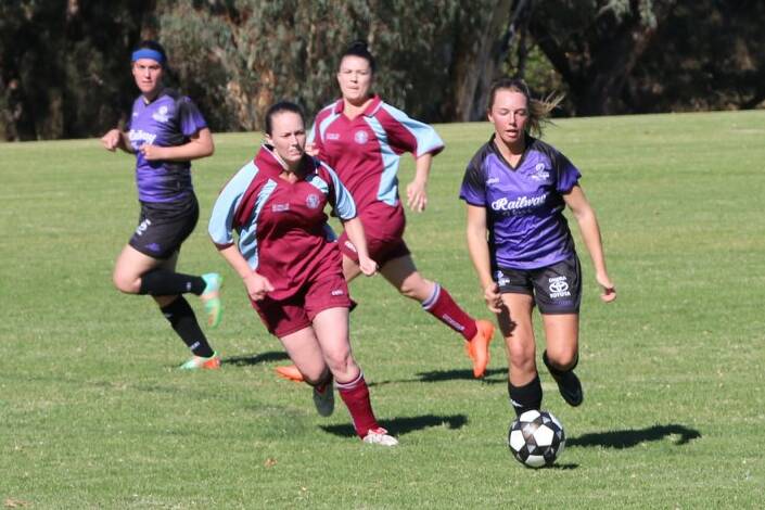 Becky Thornberry kicked a remarkable four goals against Macqurie United on Sunday afternoon, steering Cowra to a fifth victory this season.